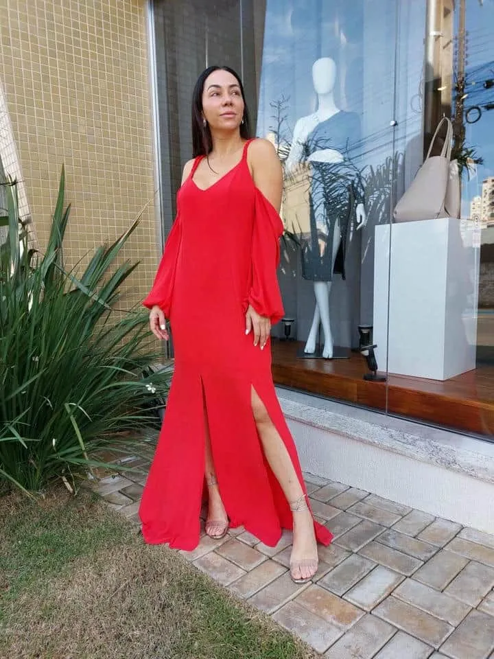 Vestido Savanna  Vermelho