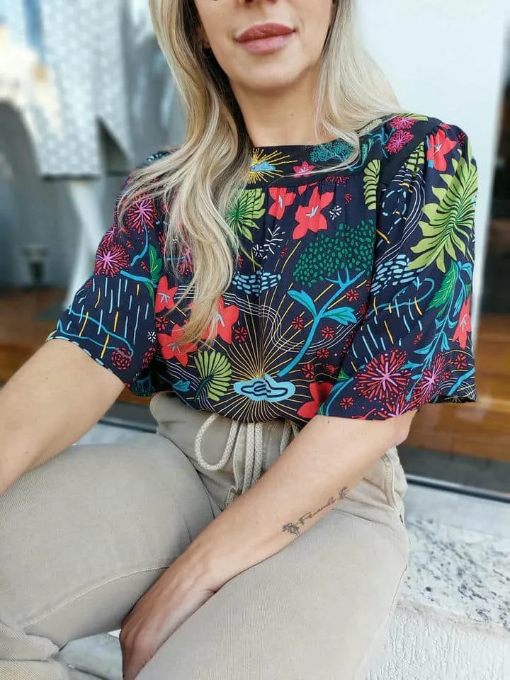 Blusa Ciclos Bordada - Imagem 3