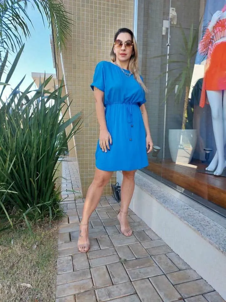 Vestido Curto Viscose