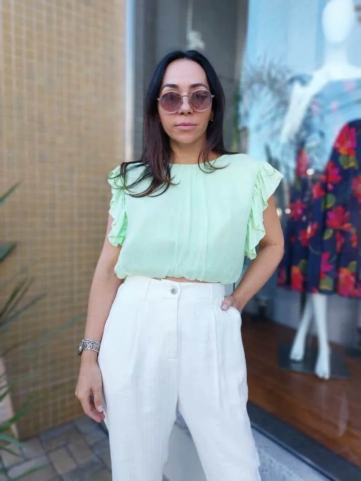 Blusa Open Verde