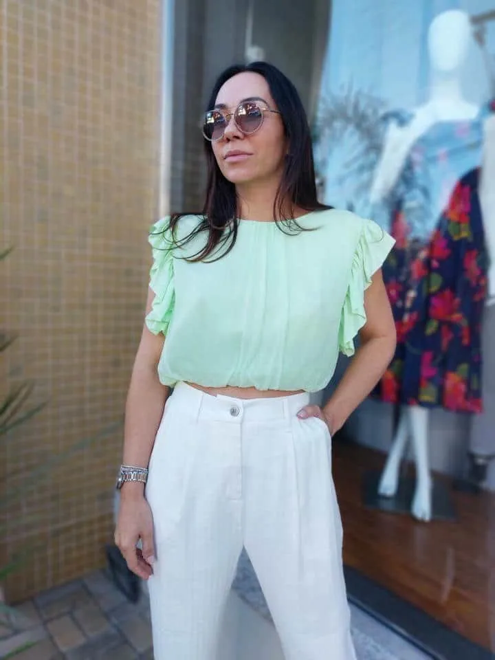 Blusa Open Verde - Imagem 2