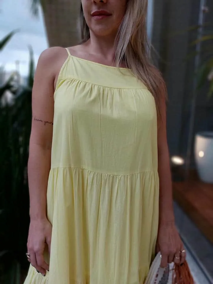 Vestido Longo De Voil - Imagem 2
