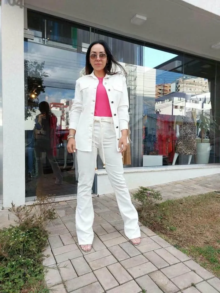 Calça Flare Veludo