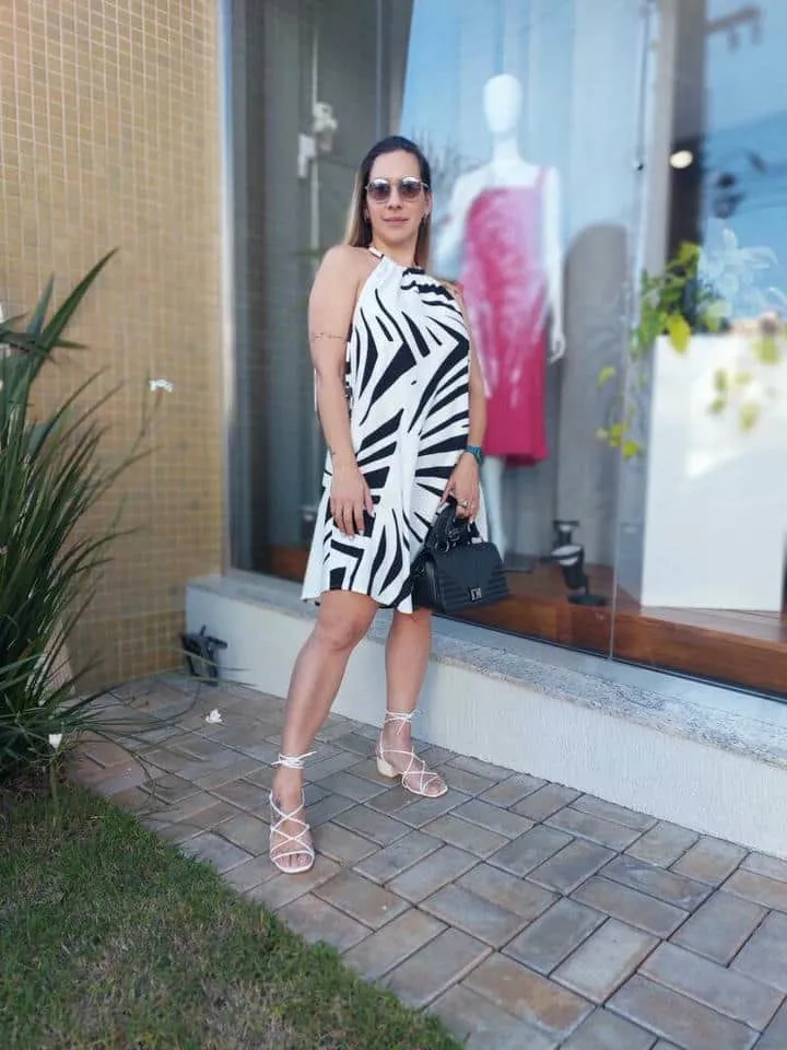 Vestido Linho Palmeira.