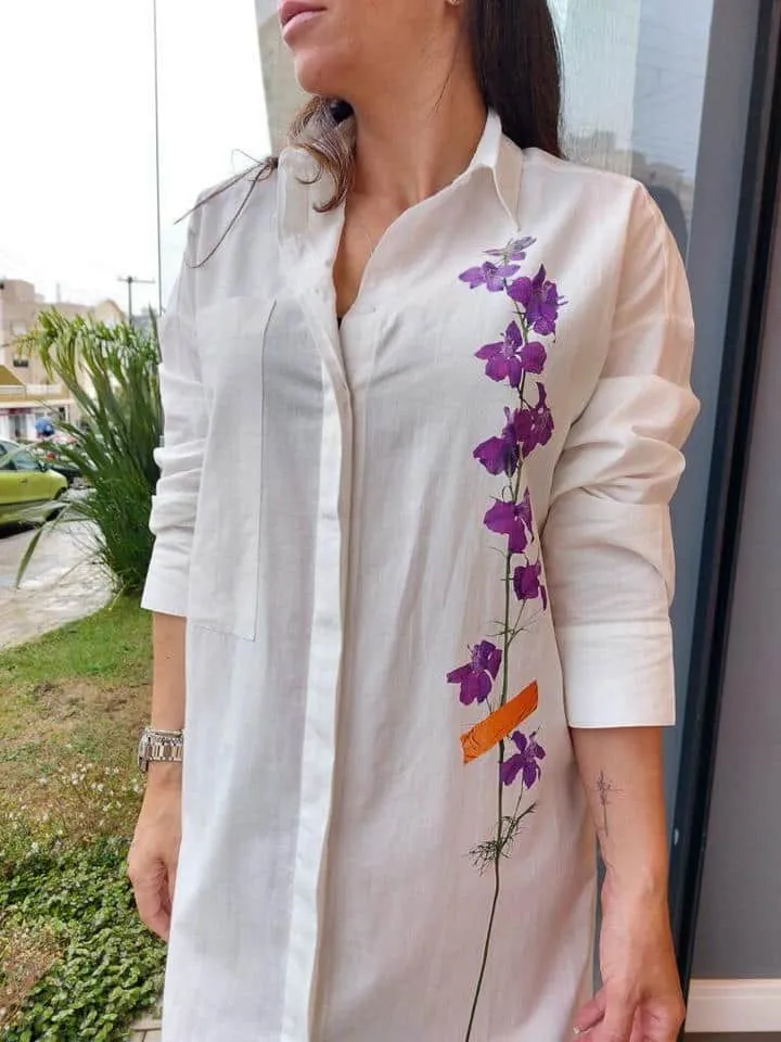 Vestido Estampado Chemise - Imagem 2