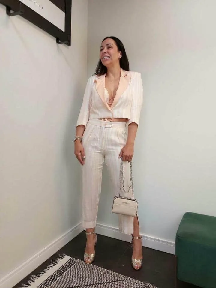 Blazer Paetê Listrado