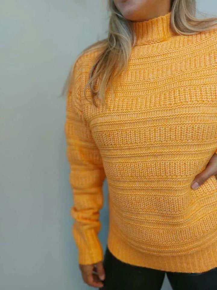Pull De Tricot Gola Alta - Imagem 2