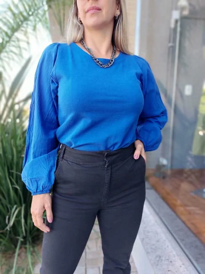 Blusa Voil Moletinho - Imagem 3