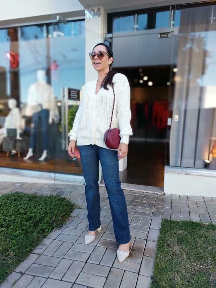 Calca Jeans A Reta Alfaiataria Comfort Mirtilo