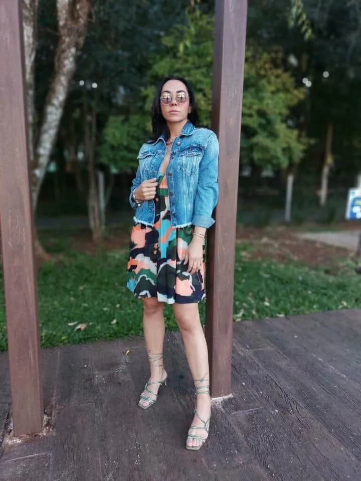 Jaqueta Jeans Basic Sem Cos