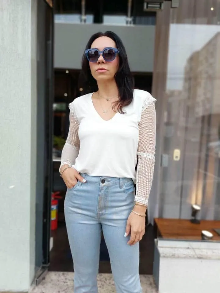 Blusa Brenda Off White - Imagem 4