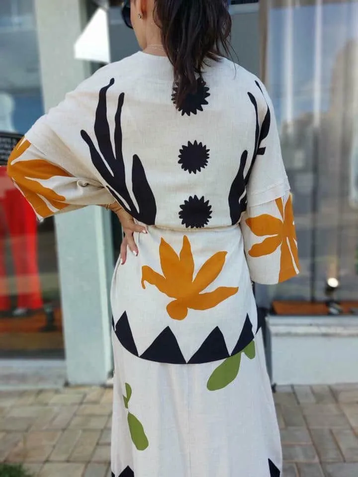 Kimono Est Zimbro - Imagem 2