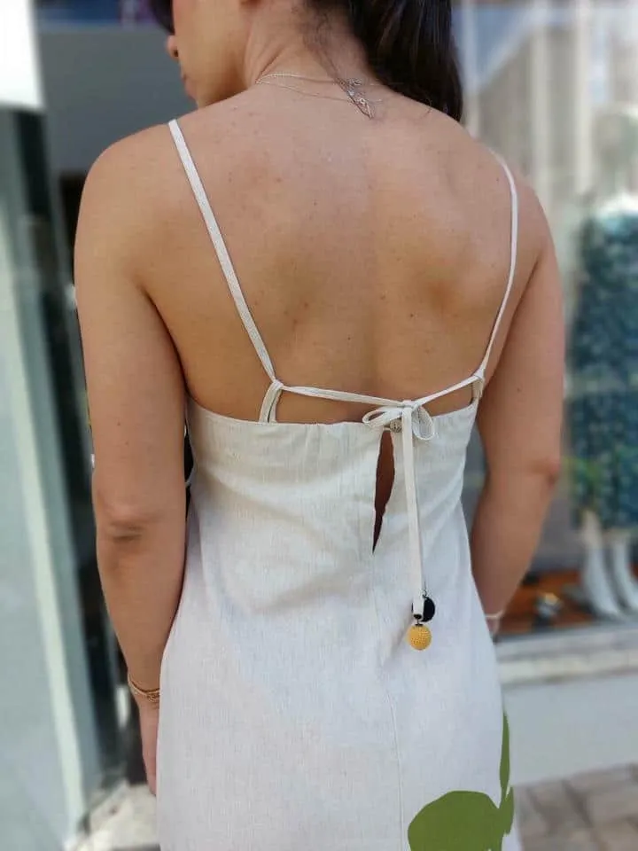 Vestidi Midi Alca Est Zimbro - Imagem 3