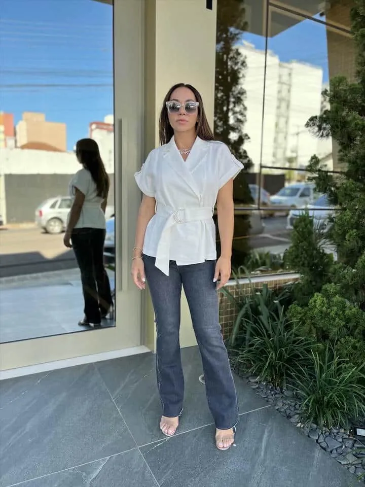 Camisa Emma Le Lis Blanc