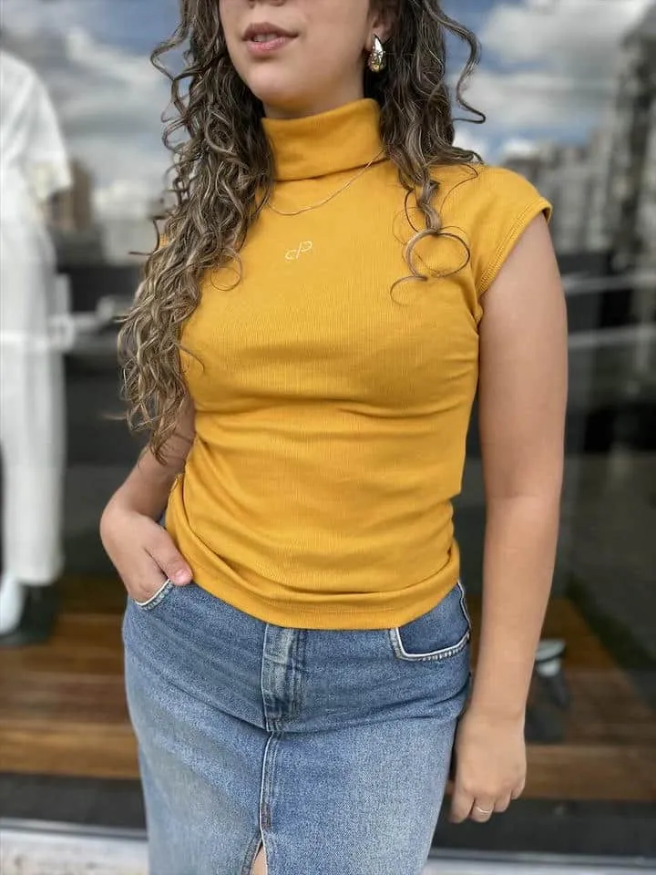 Blusa Canelada bege mallard - Imagem 3