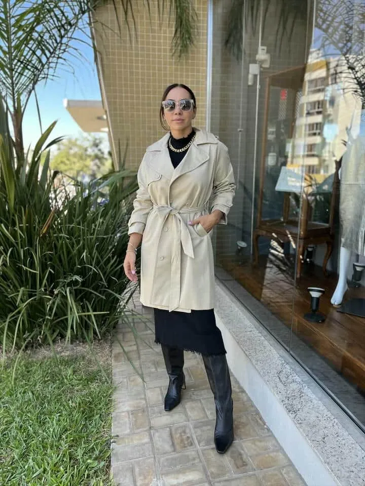 Trench Coat Oversized Canal