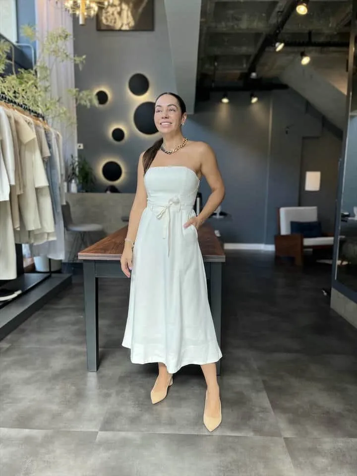 Vestido Midi Cantão