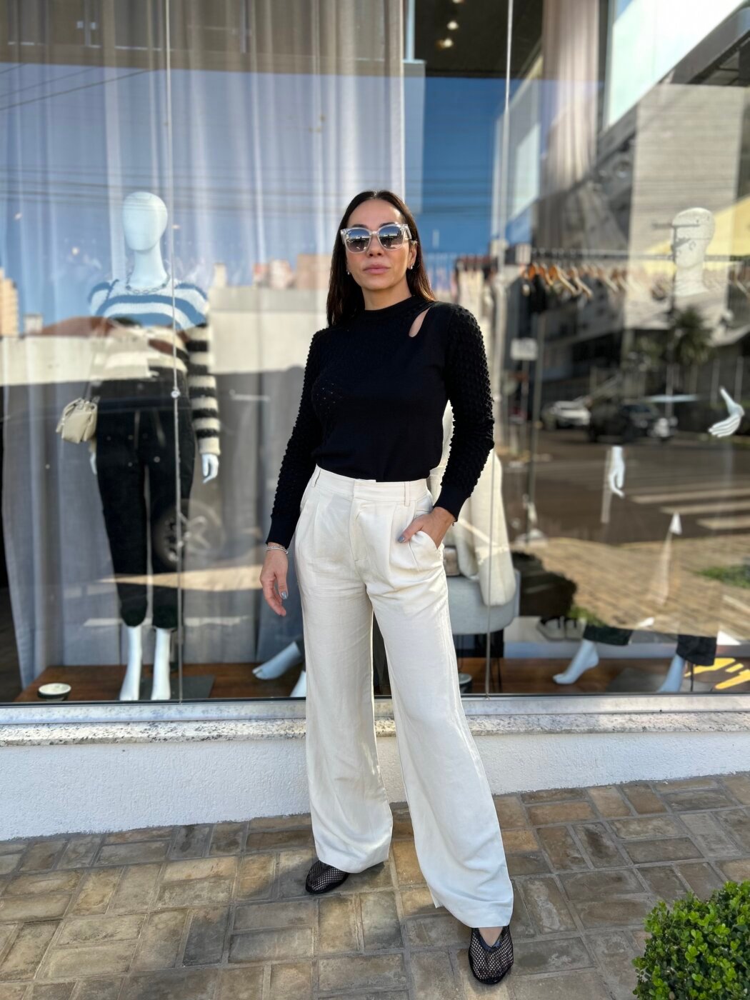 Blusa Andrea Preto