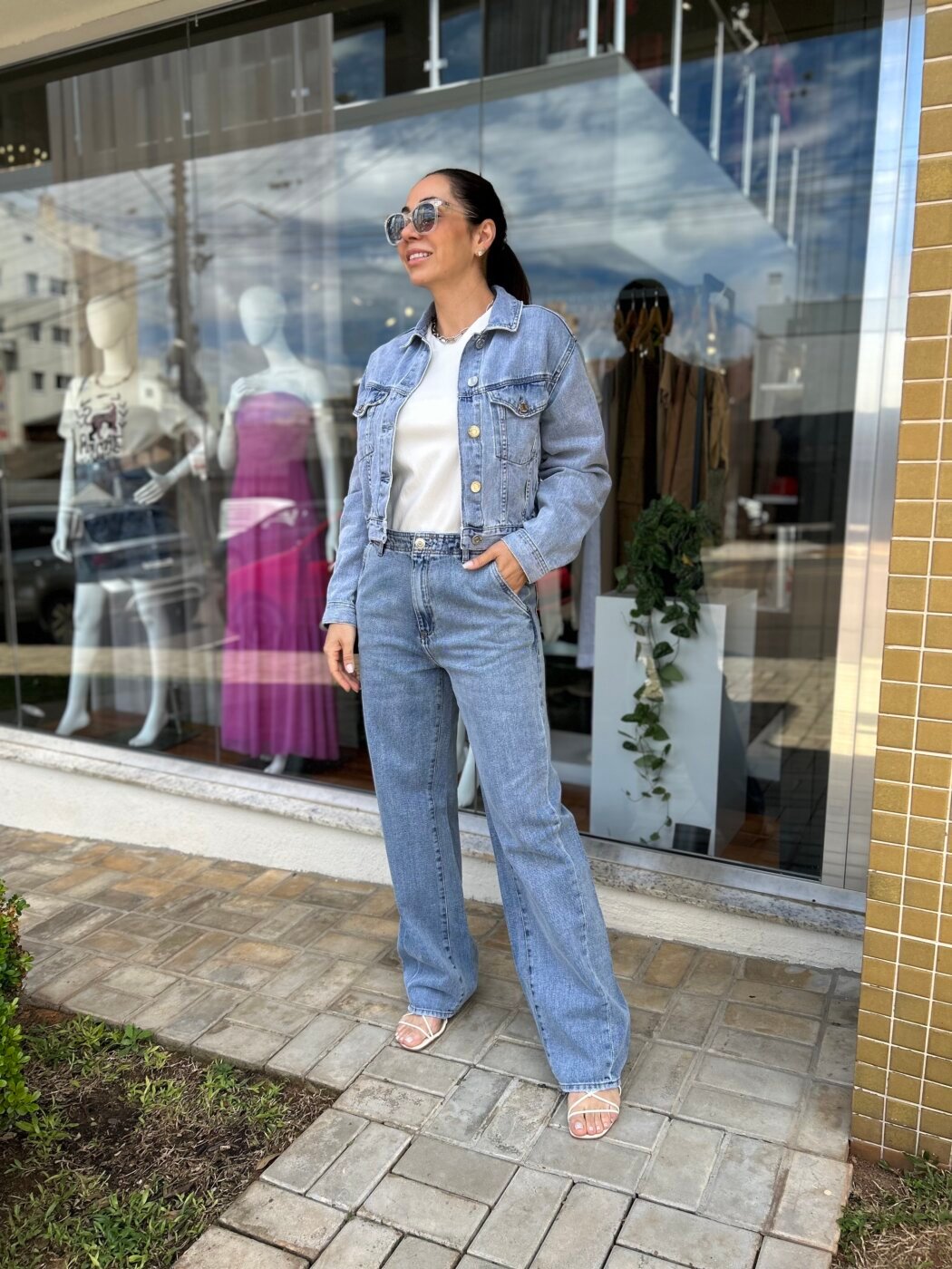 Jaqueta Jeans Trucker Royal