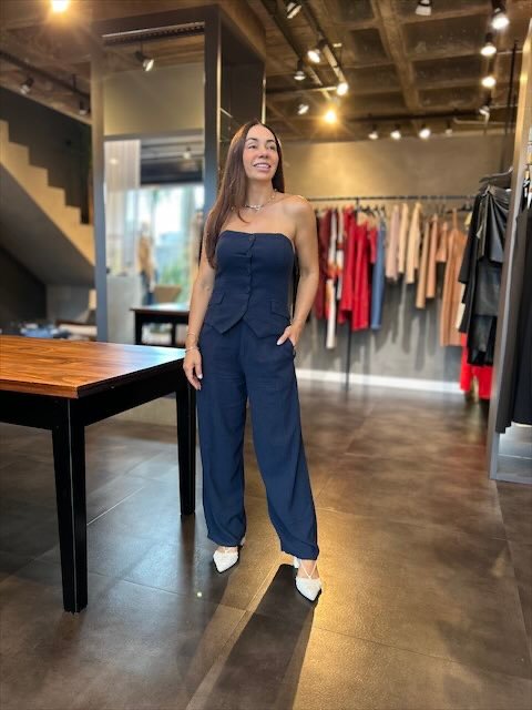 Calca Barrel Linho Soft