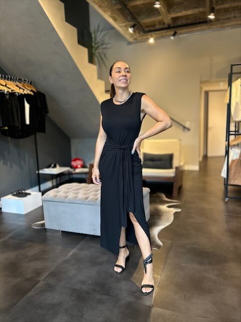 Vestido Gilda  Preto