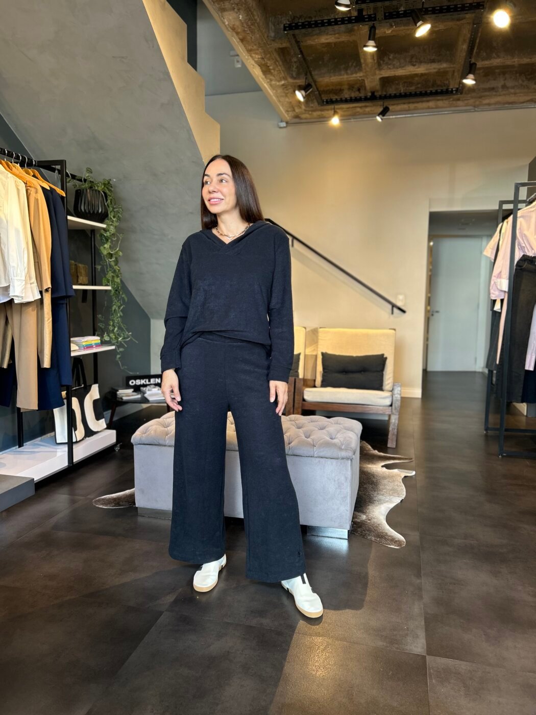 Pull Malha Boucle