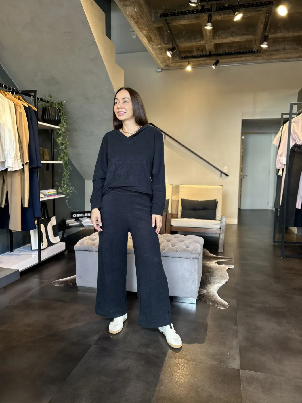 Pull Malha Boucle
