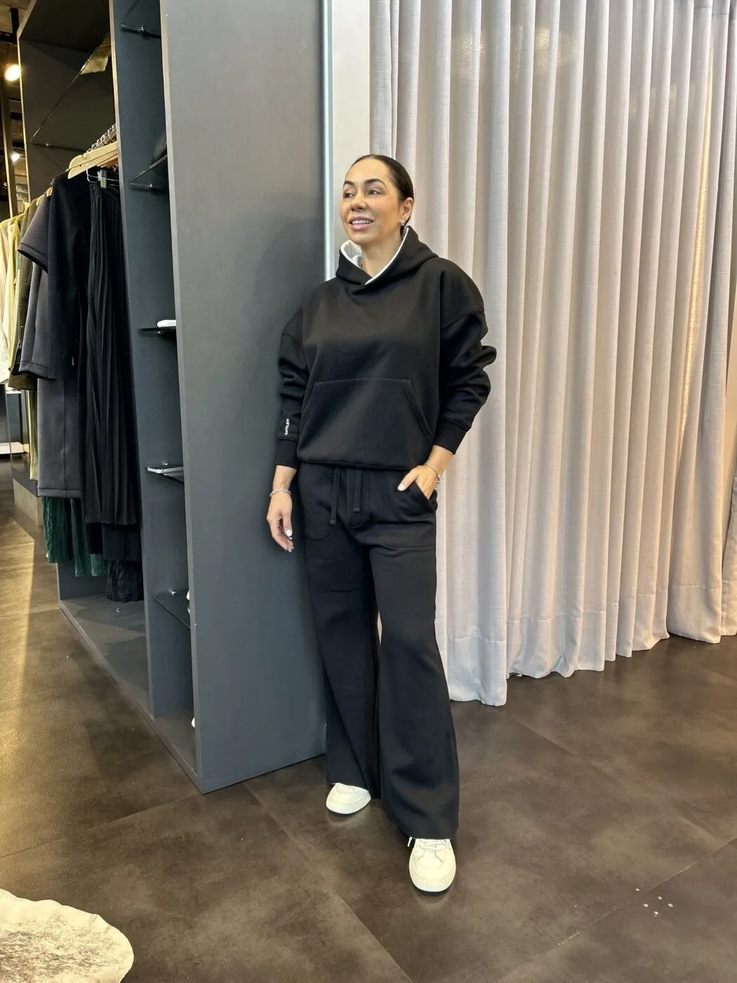 Calca Fem Double Moletom Fleece