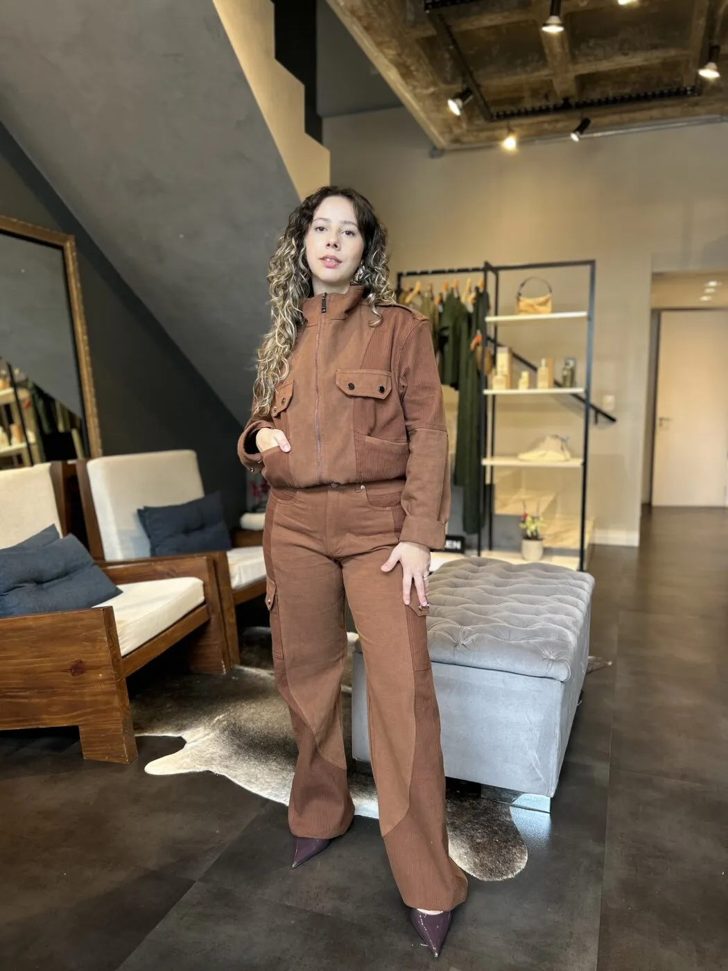 Jaqueta Sarja Mix Cotele