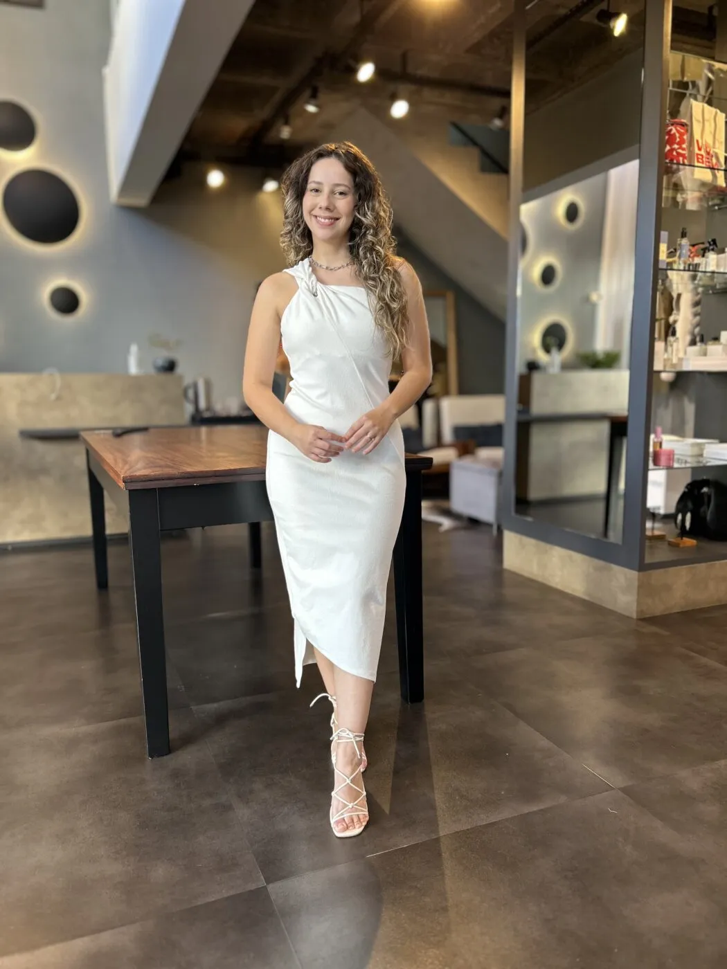 Vestido Open Off Shell