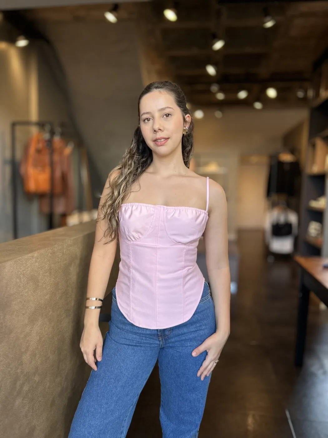 Blusa Open  Rosa Encanto