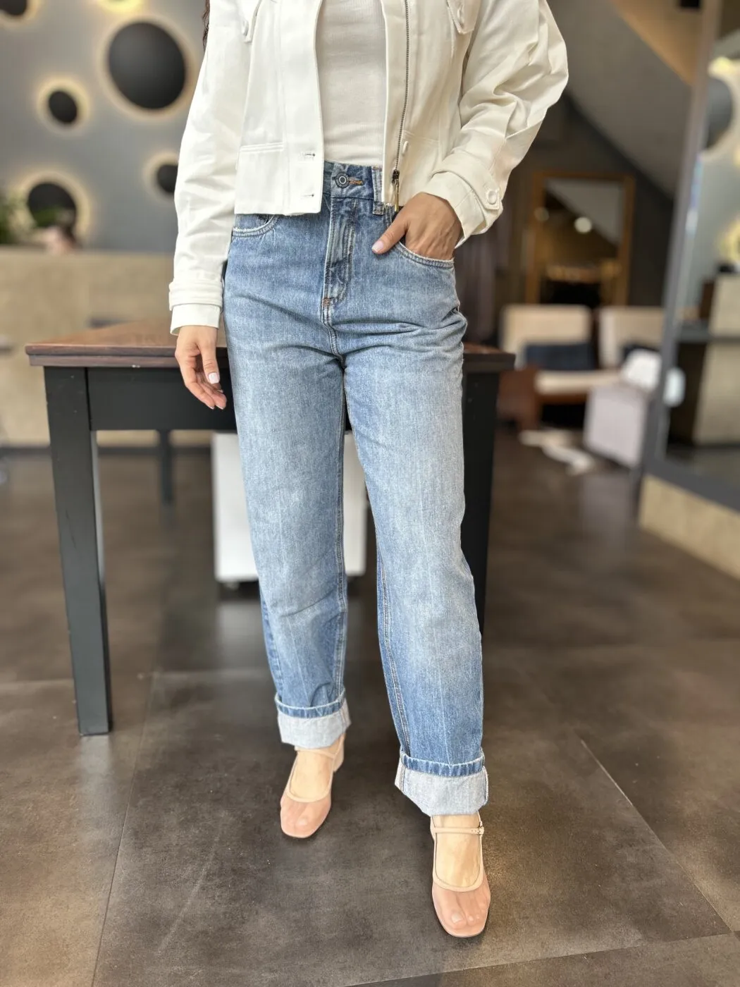 Calca Jeans Nipper Gancho Deslocado